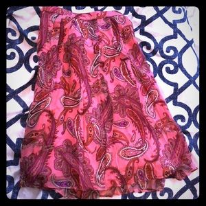 Bright J. Crew skirt!!
